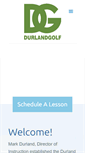 Mobile Screenshot of durlandgolf.com